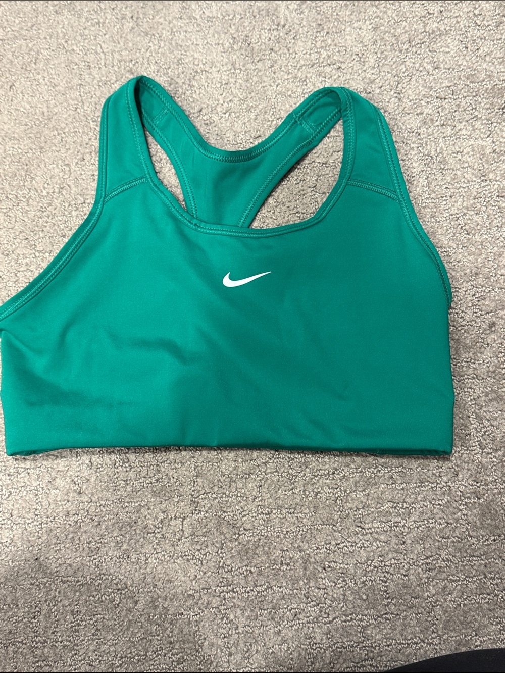 Nike Medium Women's Green Racerback Sports Bra